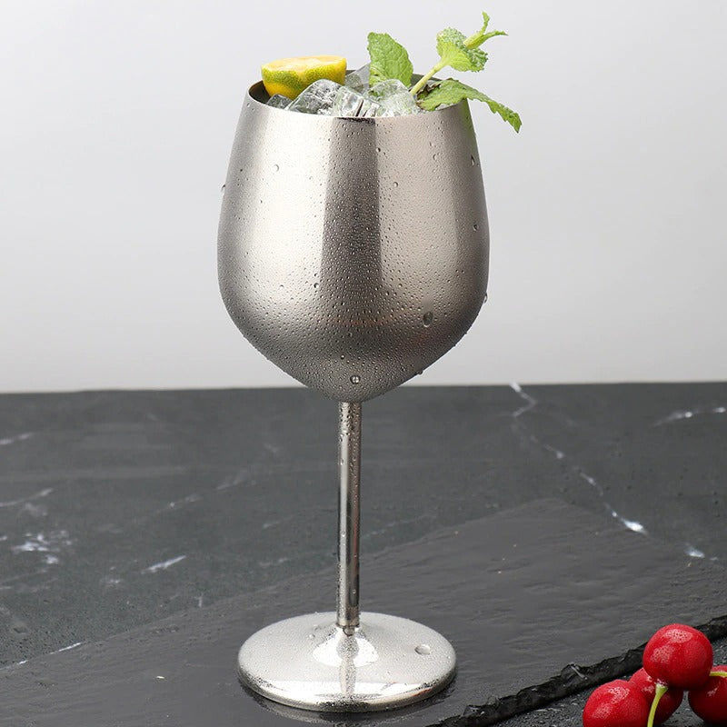 Stainless Steel Shatterproof Wine Glasses