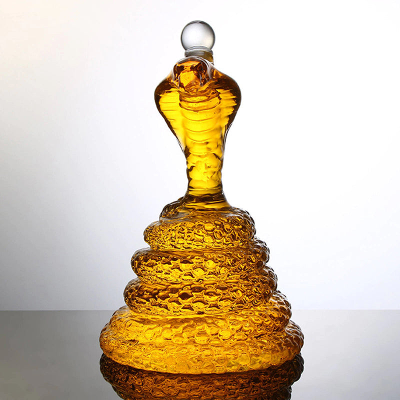 Snake Shaped Decanter For Liquor