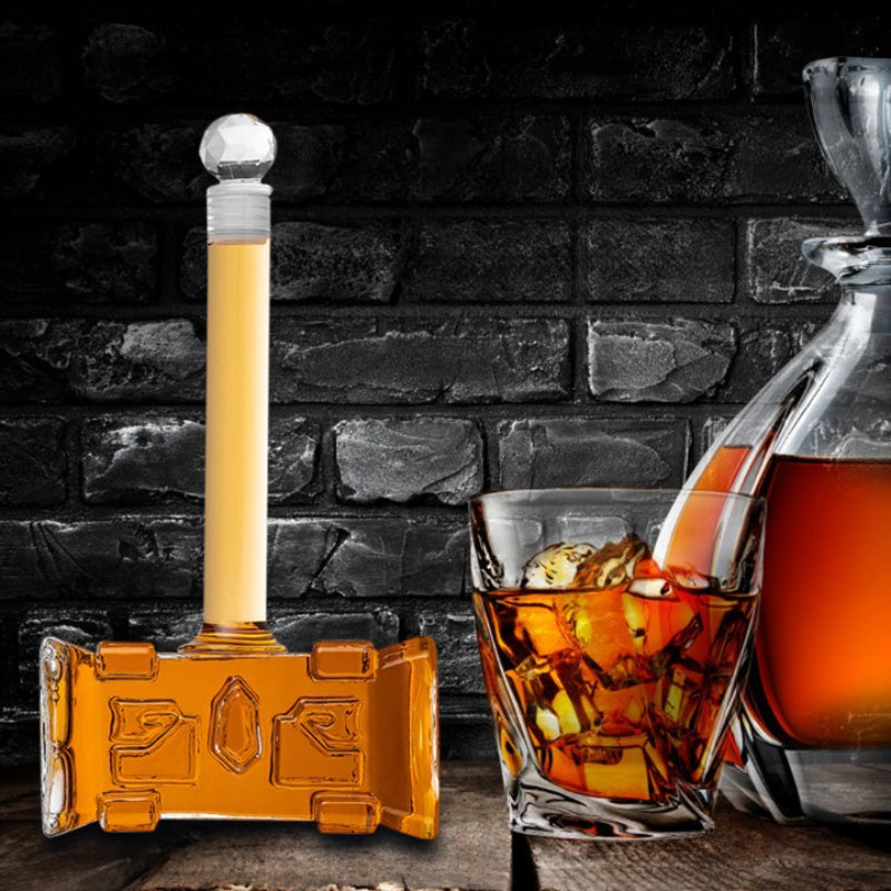 Thor Mjolnir Hammer Shaped Decanter