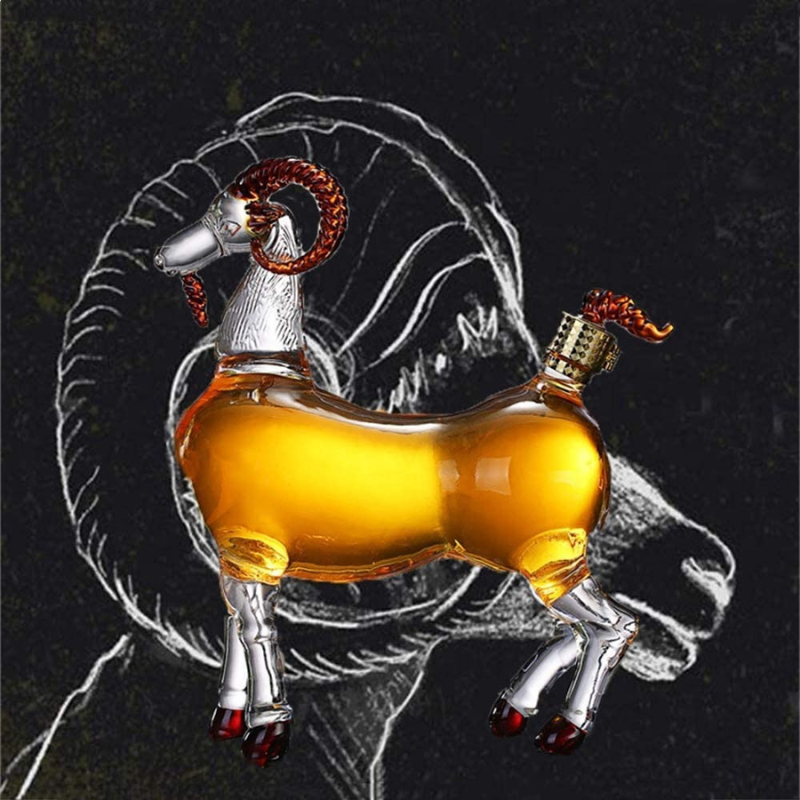 Unique Sheep Shaped Liquor Decanter