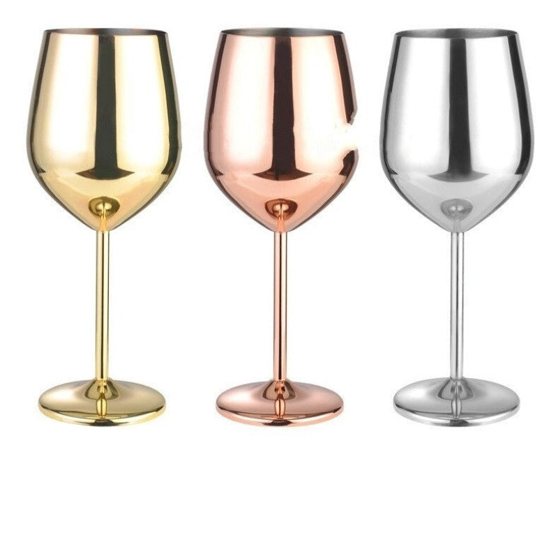 Stainless Steel Wine Glass
