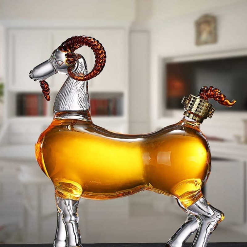 Unique Sheep Shaped Liquor Decanter