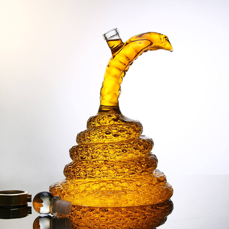 Snake Shaped Decanter For Liquor