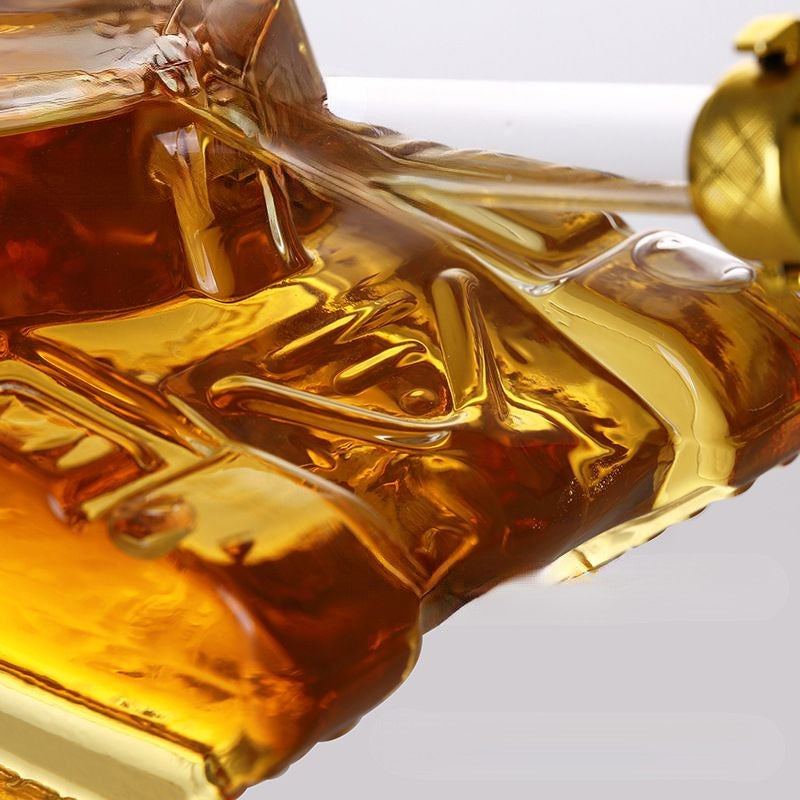Tank Shaped Decanter