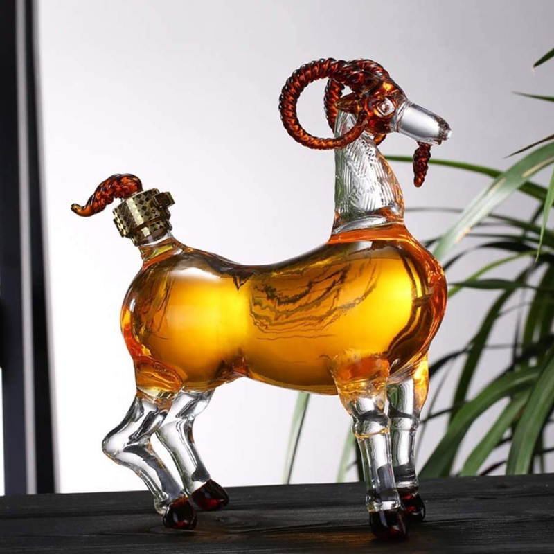 Unique Sheep Shaped Liquor Decanter