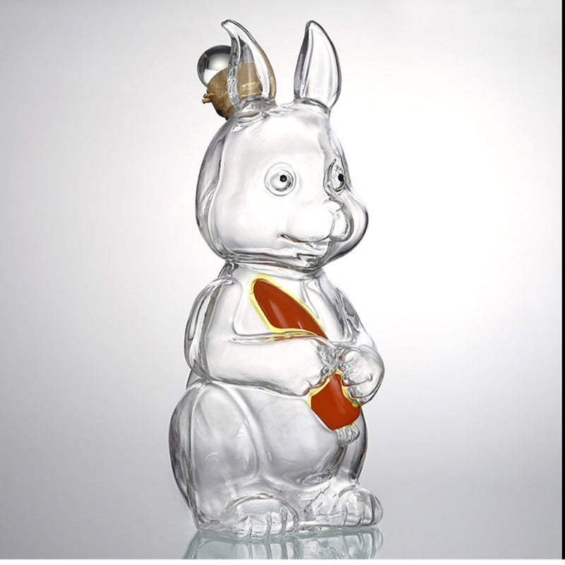 Rabbit Shaped Whiskey Decanter
