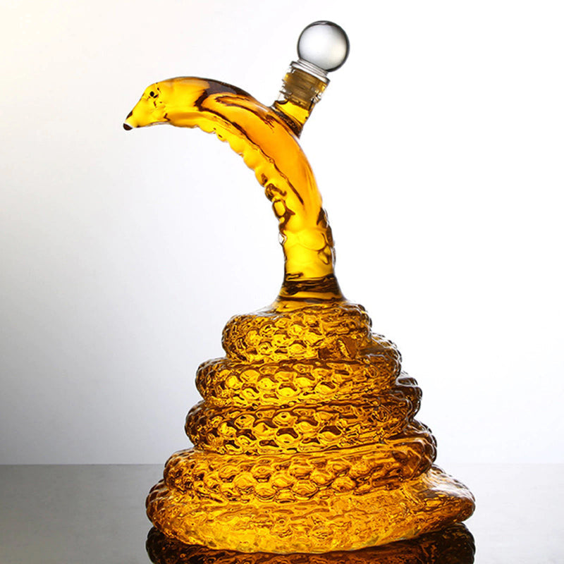 Snake Shaped Decanter For Liquor