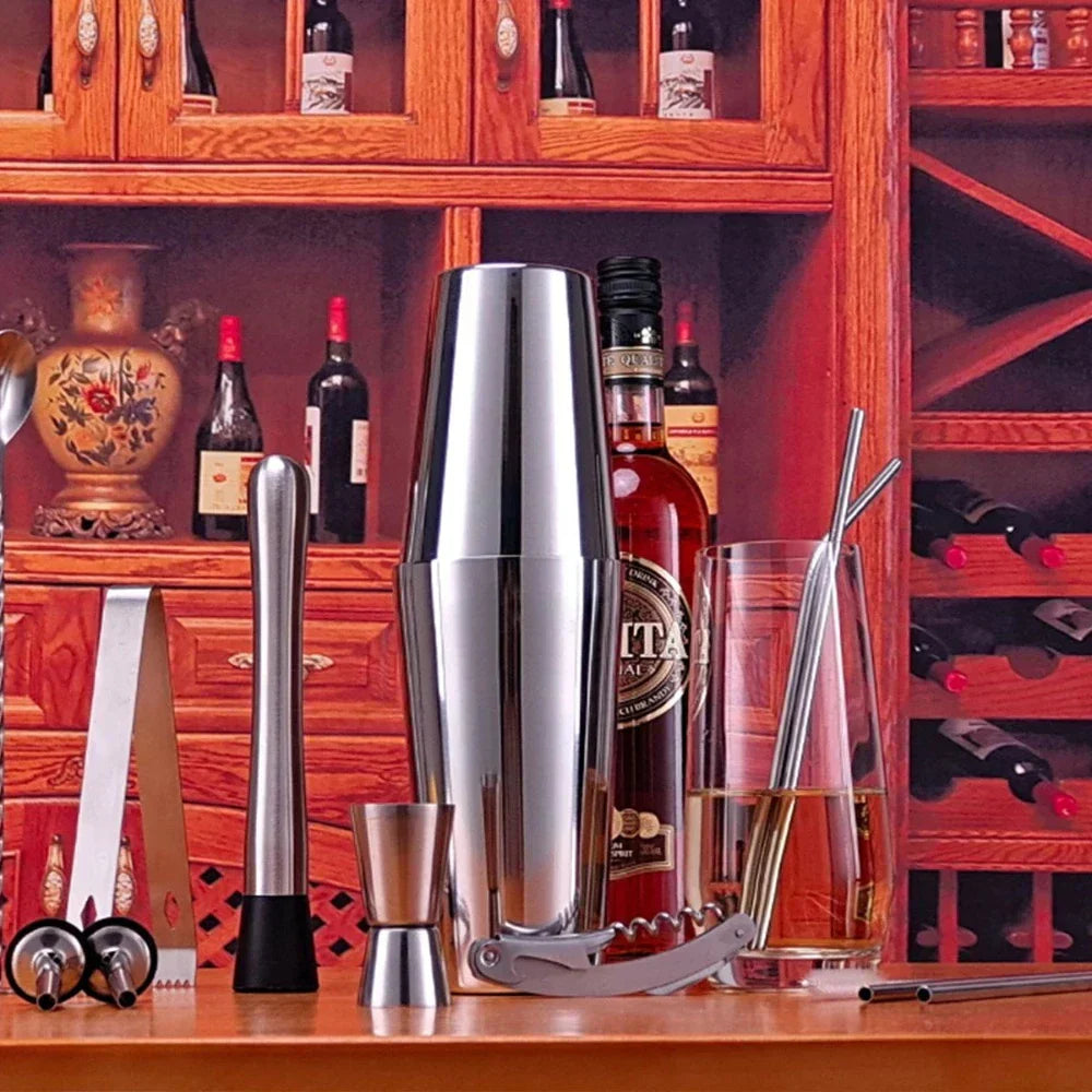 Stainless Steel Mixology Cocktail Set