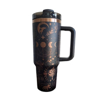 Black Copper Engrave