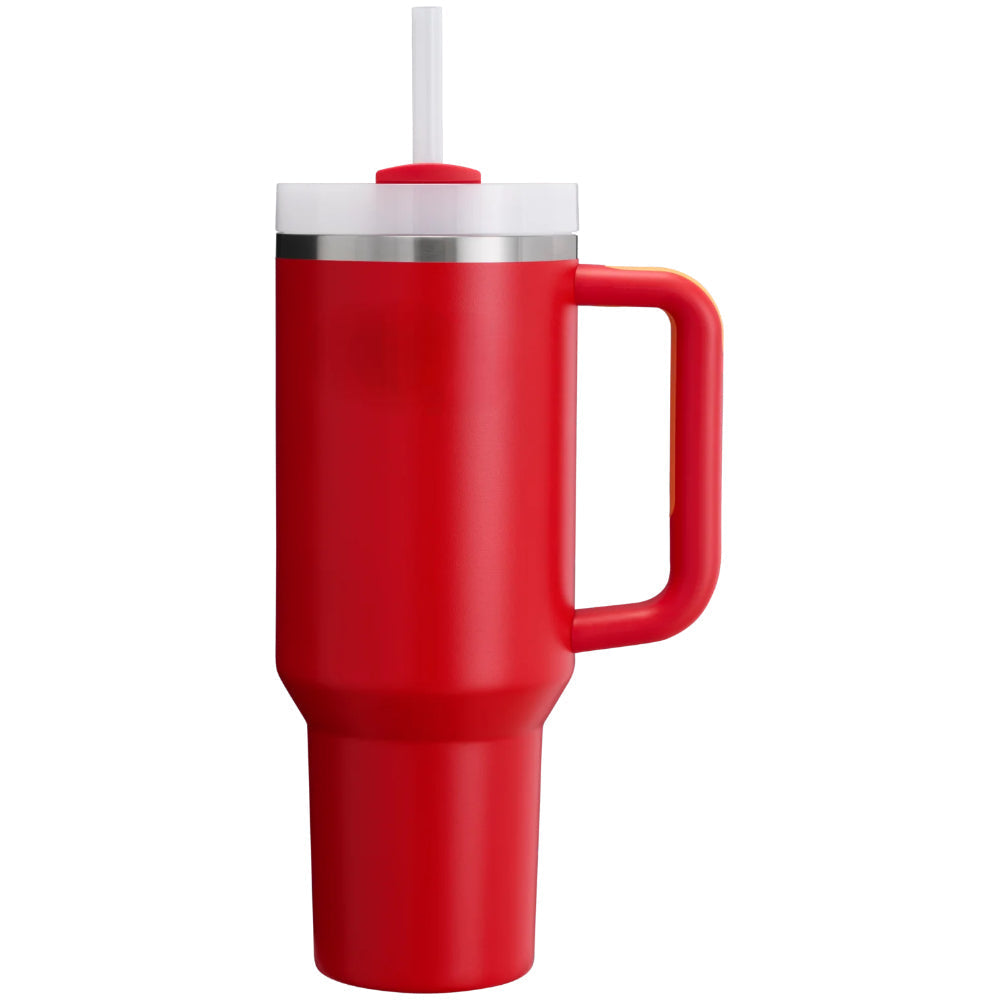 Insulated Stainless Steel Tumbler With Handle