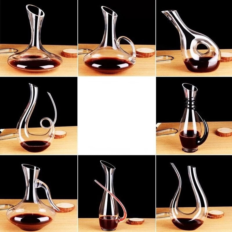 Wine Shaker Crystal Bottle