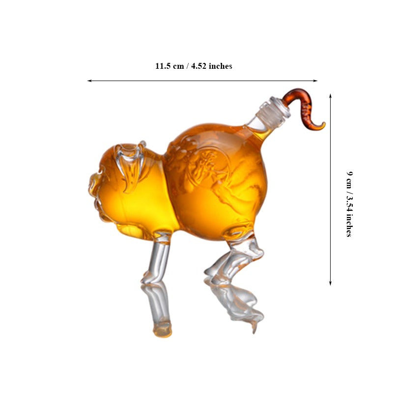 Pig Shaped Decanter