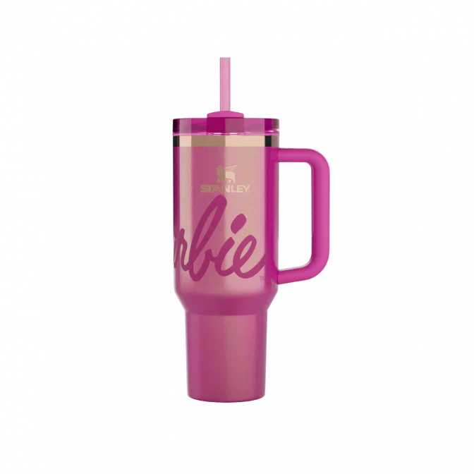 The Barbie X Stanley Icon Quencher H2.0 FlowState Tumbler 40oz 1.18L Limited Edition