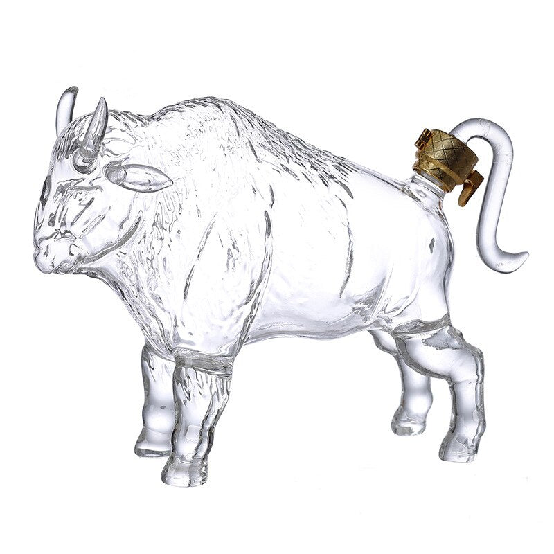 Yak Shaped Whiskey Decanter