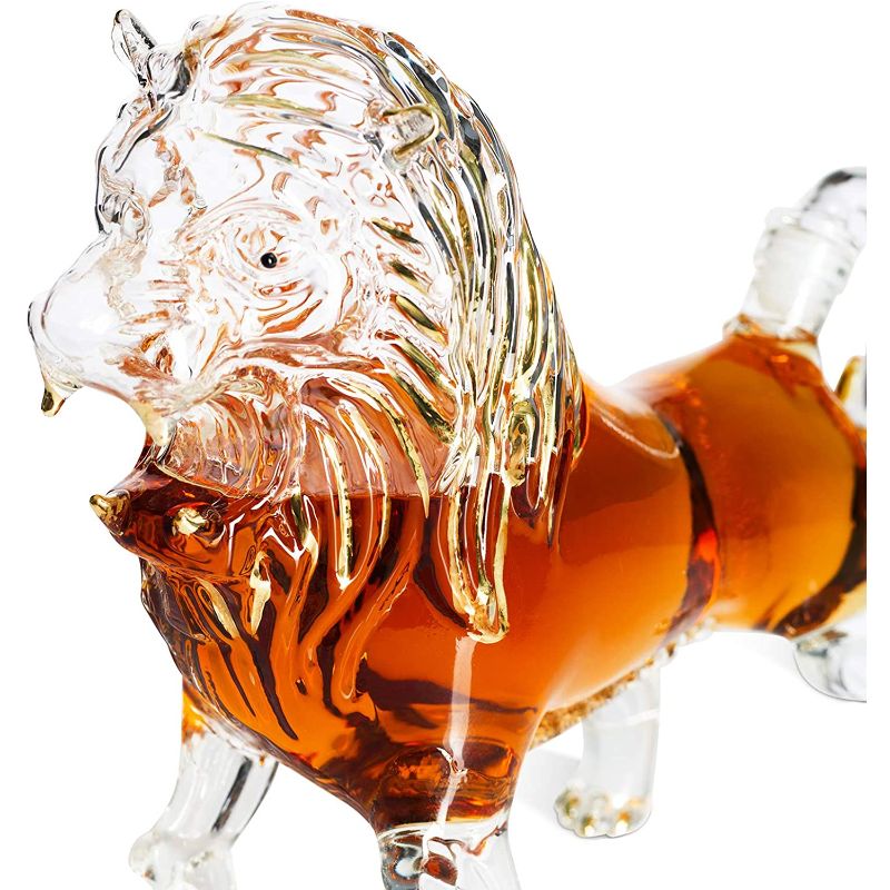 Lion Shaped Liquor Decanter
