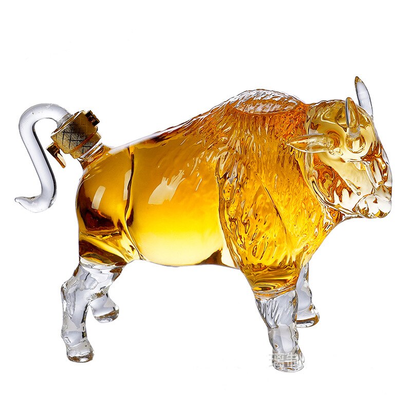 Yak Shaped Whiskey Decanter