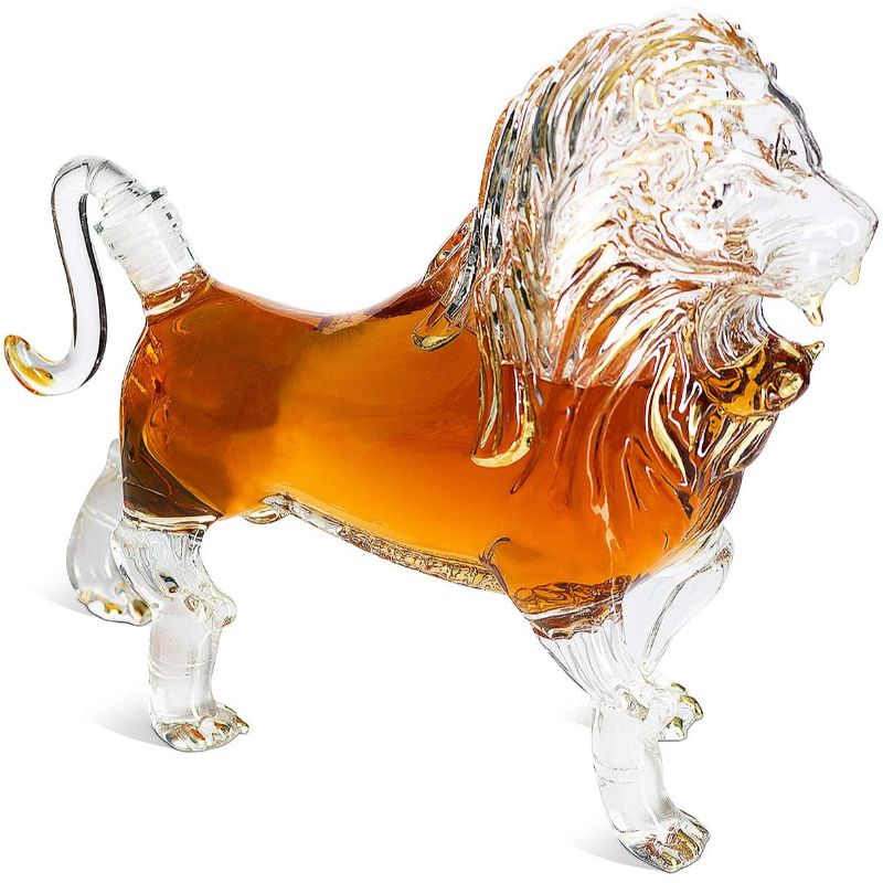 Lion Shaped Liquor Decanter