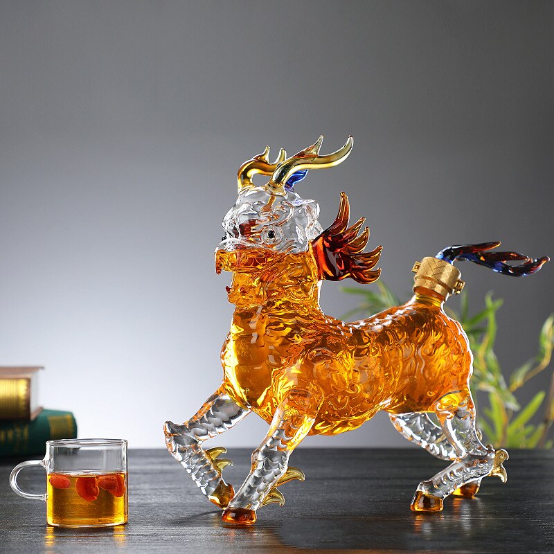 Kirin Shaped Liquor Decanter