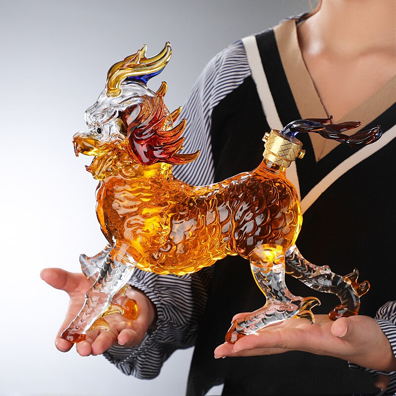 Kirin Shaped Liquor Decanter