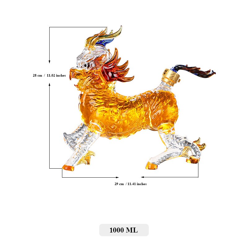 Kirin Shaped Liquor Decanter