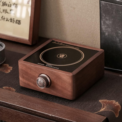Walnut Adjustable Electronic Tea Stove Heater