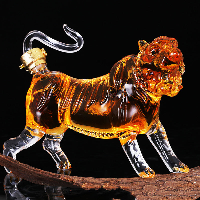 Tiger Shaped Decanter