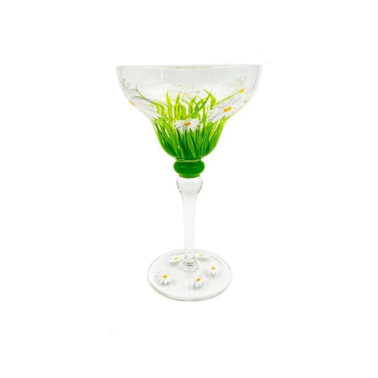 Hand-Painted Multicolor Wine Glasses