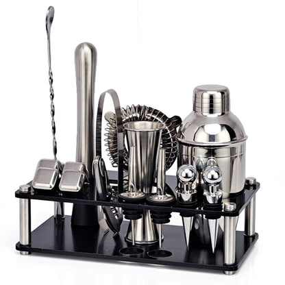 16 Pieces Boston Mixology And Craft Cocktail Shaker Set