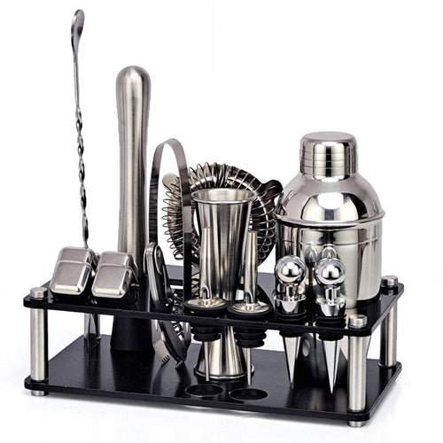 16 Pieces Boston Mixology And Craft Cocktail Shaker Set