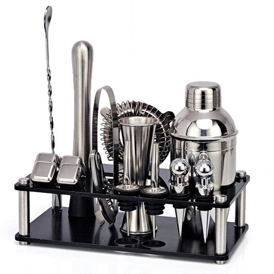 16 Pieces Boston Mixology And Craft Cocktail Shaker Set