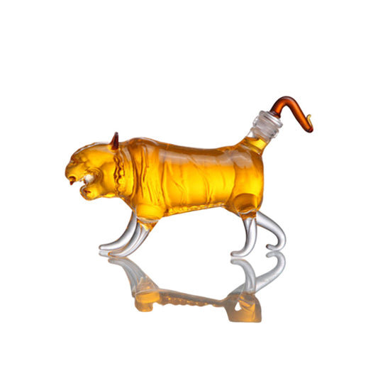 Tiger Shaped Liquor Decanter
