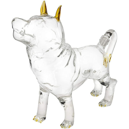 Unique Dog Shaped Alcohol Decanter
