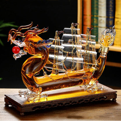 Boat Style Whiskey Decanter