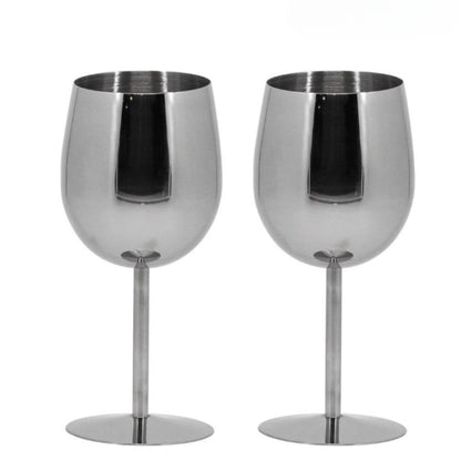 Stainless Steel Wine Glasses