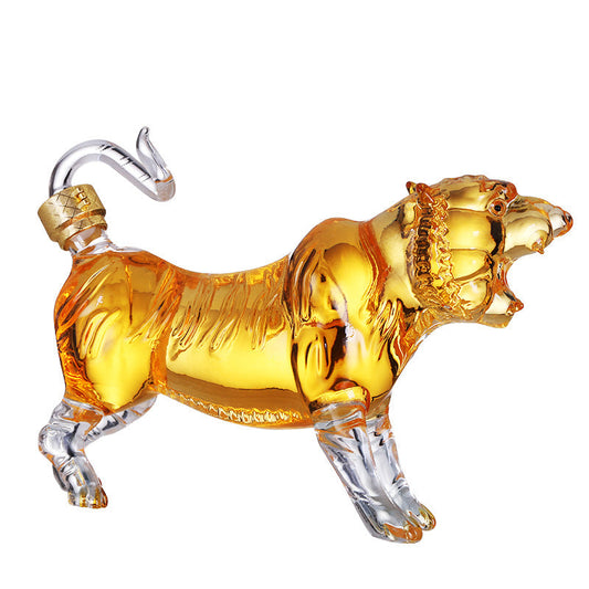 Tiger Shaped Decanter