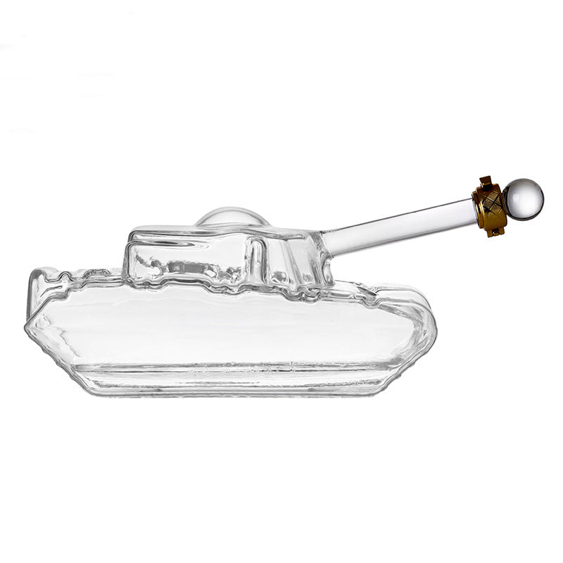 Tank Shaped Decanter