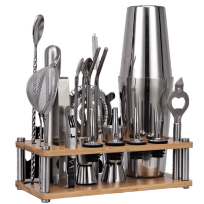 Stainless Steel Mixology And Craft Cocktail Set