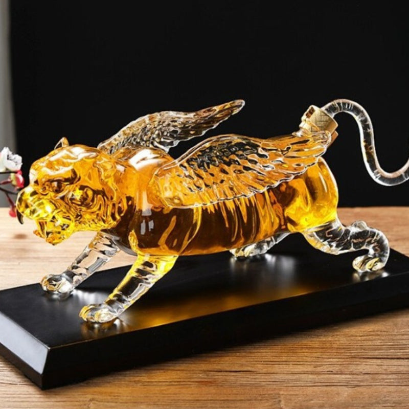 Tiger Shaped Decanter For Liquor