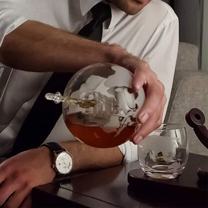 Unique Whiskey Decanter Set
