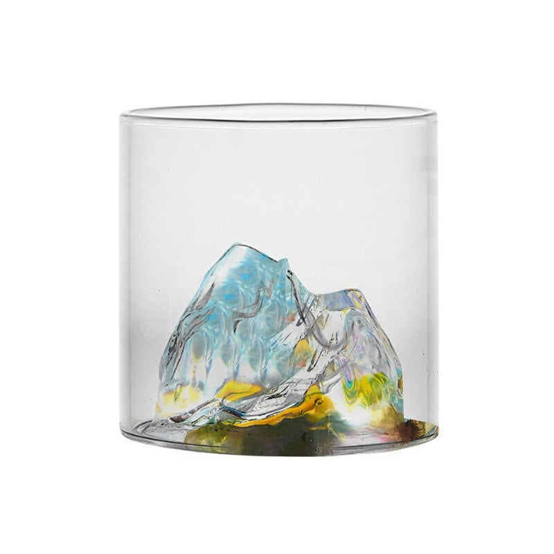 Whisky Mountain Shaped Glass Cup