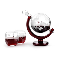 Ship-Themed Decanter Set