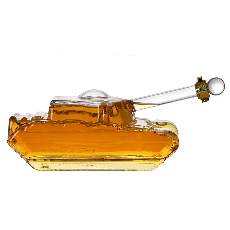 Tank Shaped Decanter