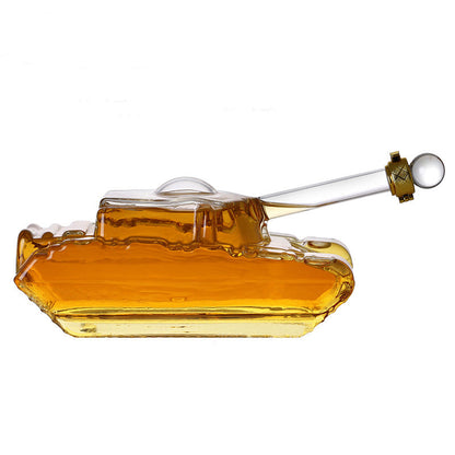 Tank Shaped Decanter