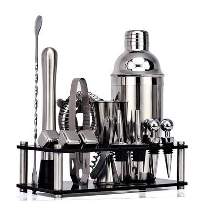 16 Pieces Boston Mixology And Craft Cocktail Shaker Set