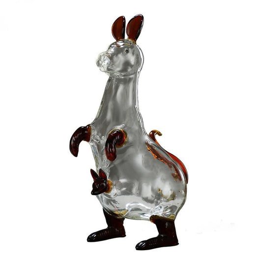 Kangaroo Shaped Whiskey Decanter