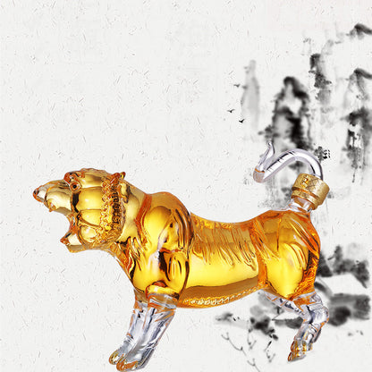 Tiger Shaped Decanter