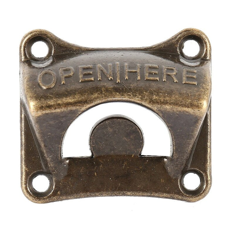 Vintage Style Wall Mounted Bottle Opener