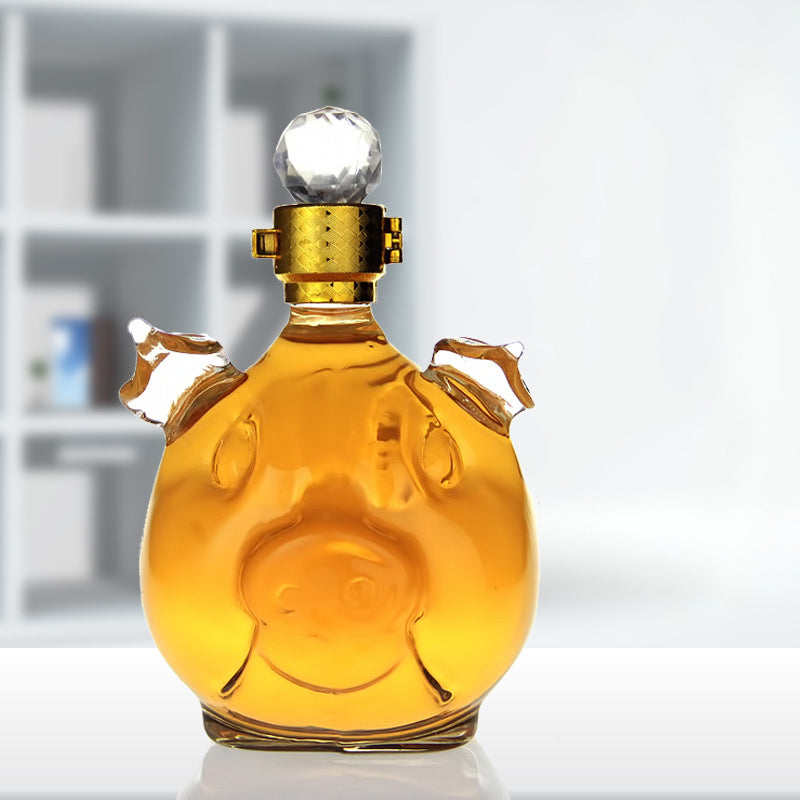 Pig Shaped Liquor Decanter