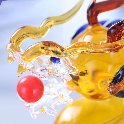 Eco-Friendly Dragon Shaped Home Bar Decanters