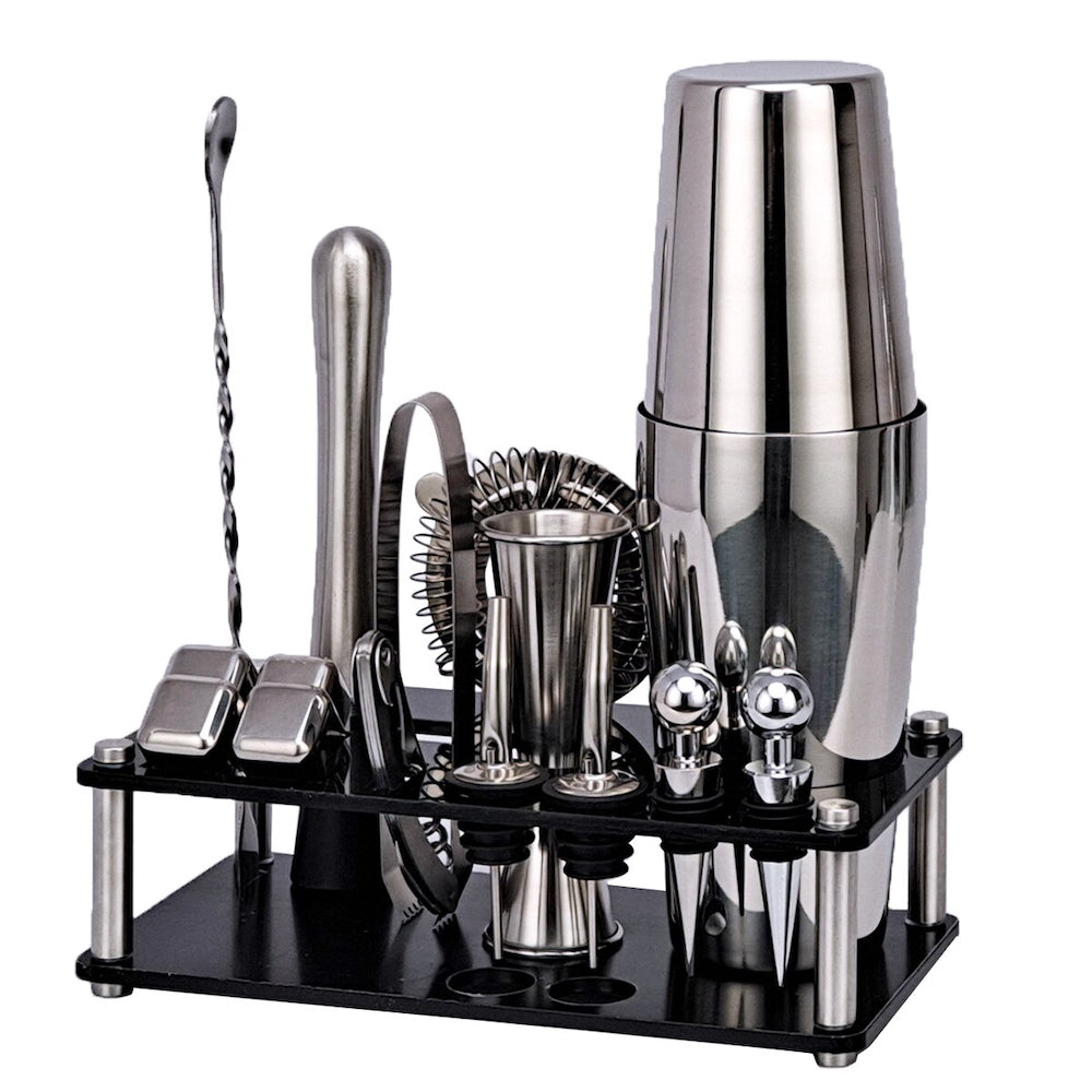 16 Pieces Boston Mixology And Craft Cocktail Shaker Set